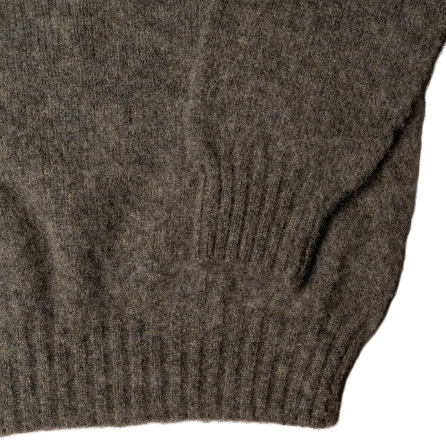Malloch's x Clutch Cafe Knitwear<Malloch's for Clutch Cafe Kelso Brushed Shetland Oyster