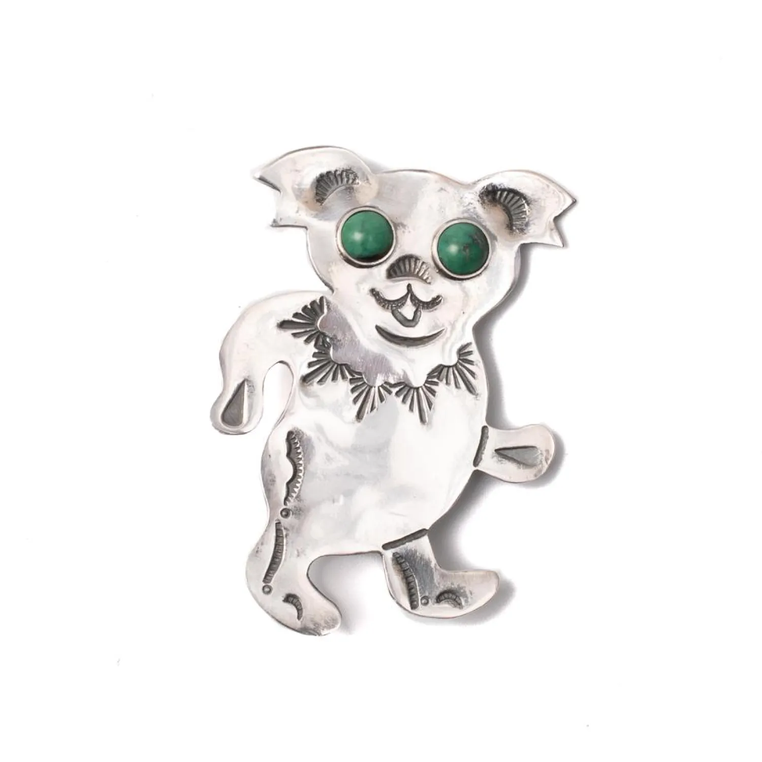 Munqa Munqa Pins<Dreaming Bear Turquoise Broach