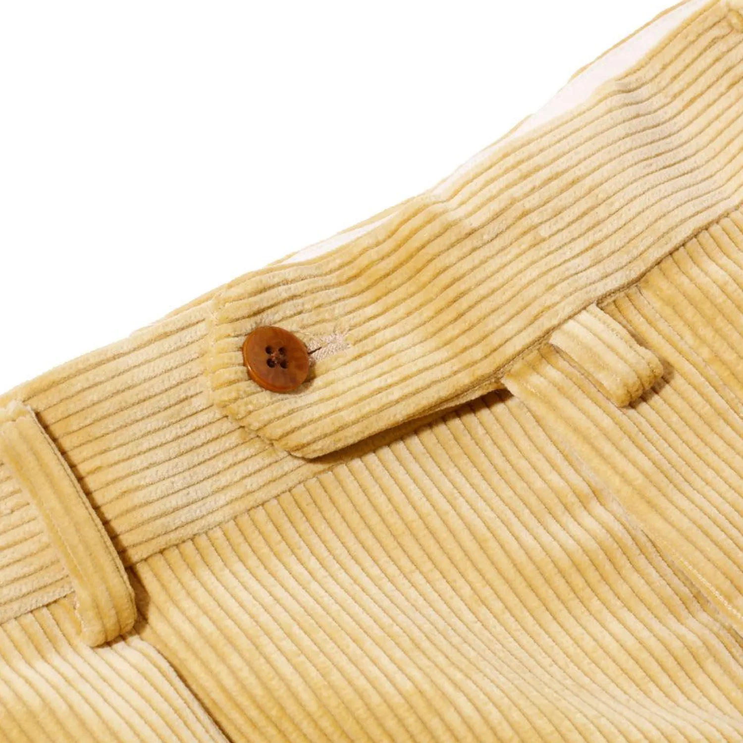NEAT Pants & Trousers<8W Heavy Corduroy Wide Type 1 Mustard