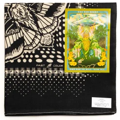 One Ear Brand Bandanas<Nighthings Olive Black Bandana