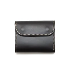 Opus Opus<Japan Mini Tri-Fold Wallet Black