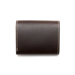Opus Opus<Japan Mini Tri-Fold Wallet Dark Brown