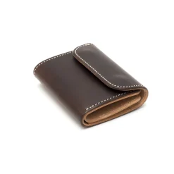 Opus Opus<Japan Mini Tri-Fold Wallet Dark Brown