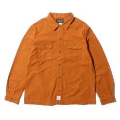 Orgueil Shirts<CPO Jacket Orange