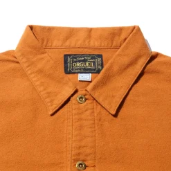 Orgueil Shirts<CPO Jacket Orange