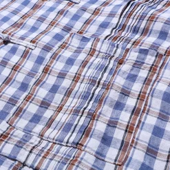 Orgueil Shirts<Havana Check Shirt Ivory