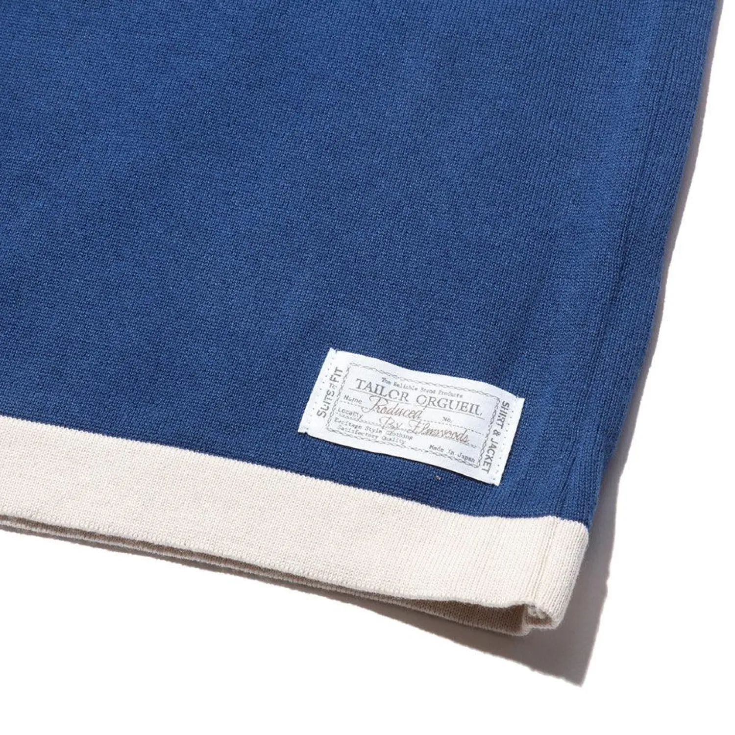 Orgueil Shirts<Knit Polo Navy