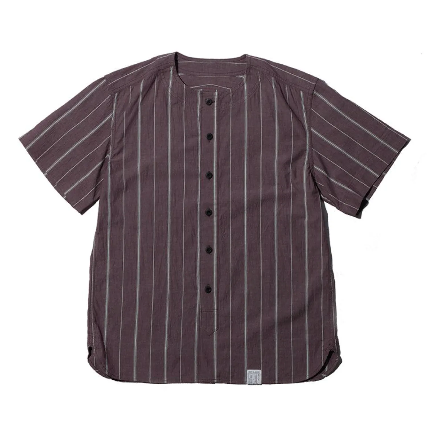 Orgueil Shirts<S/S Baseball Shirt Black