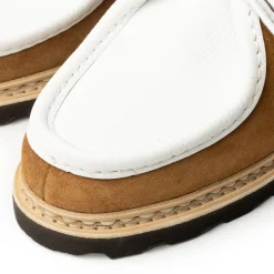 Parbaoot Paraboot<Paraboot Michael Graine Blanc / Velour Whisky