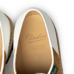 Parbaoot Paraboot<Paraboot Michael Graine Blanc / Velour Whisky