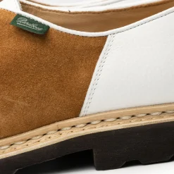 Parbaoot Paraboot<Paraboot Michael Graine Blanc / Velour Whisky