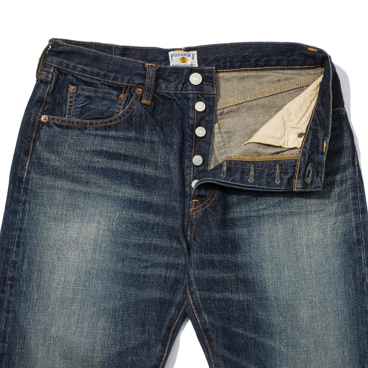 Pherrow's Jeans|Jeans<466 Vintage Wash 13.5oz Jean