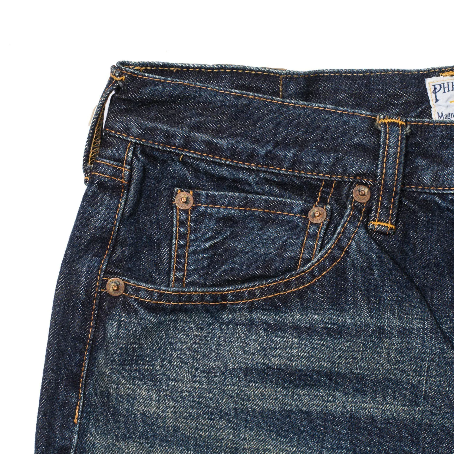 Pherrow's Jeans|Jeans<466 Vintage Wash 13.5oz Jean