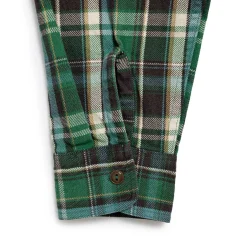 Pherrow's Shirts<Cotton Flannel Shirt Green