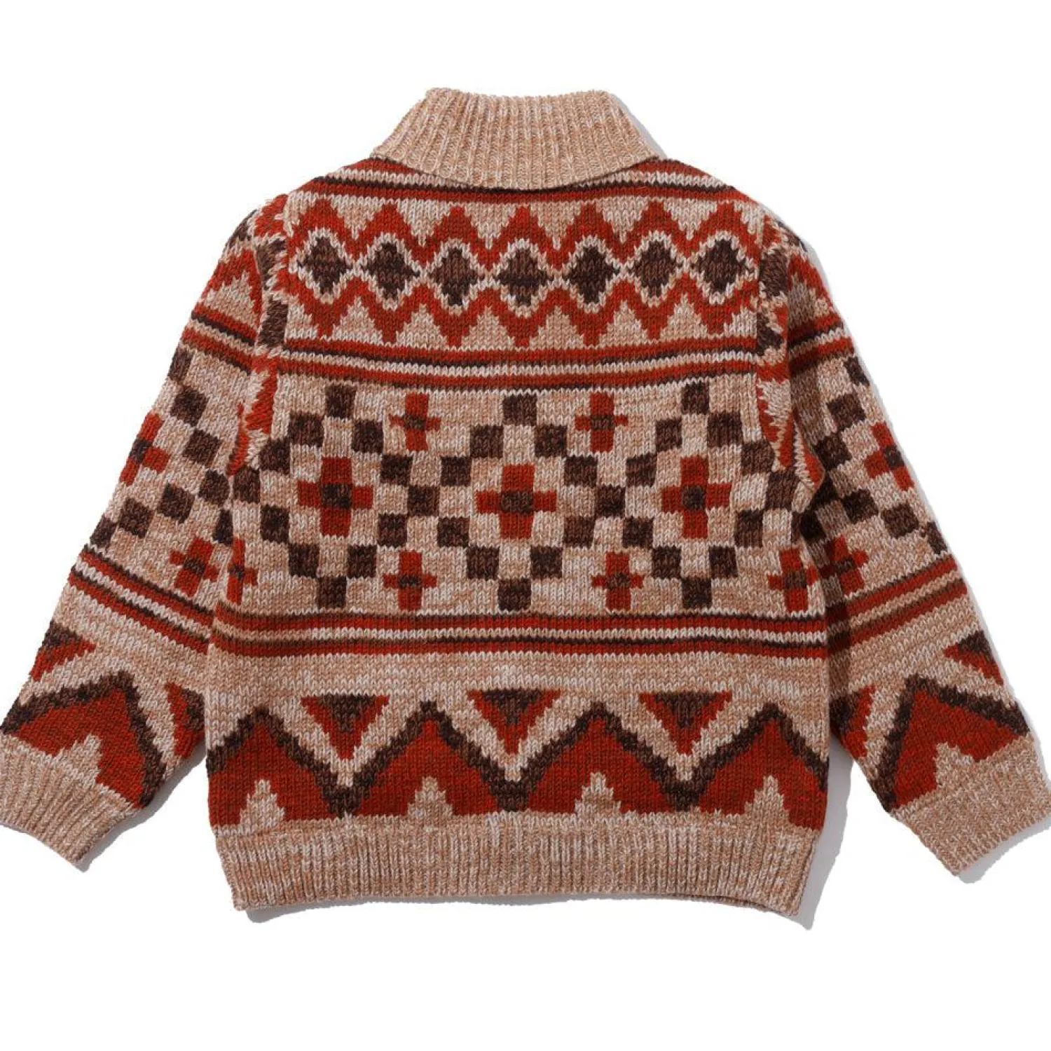 Pherrow's Knitwear<Hand Knitted Cardigan Beige
