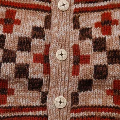 Pherrow's Knitwear<Hand Knitted Cardigan Beige