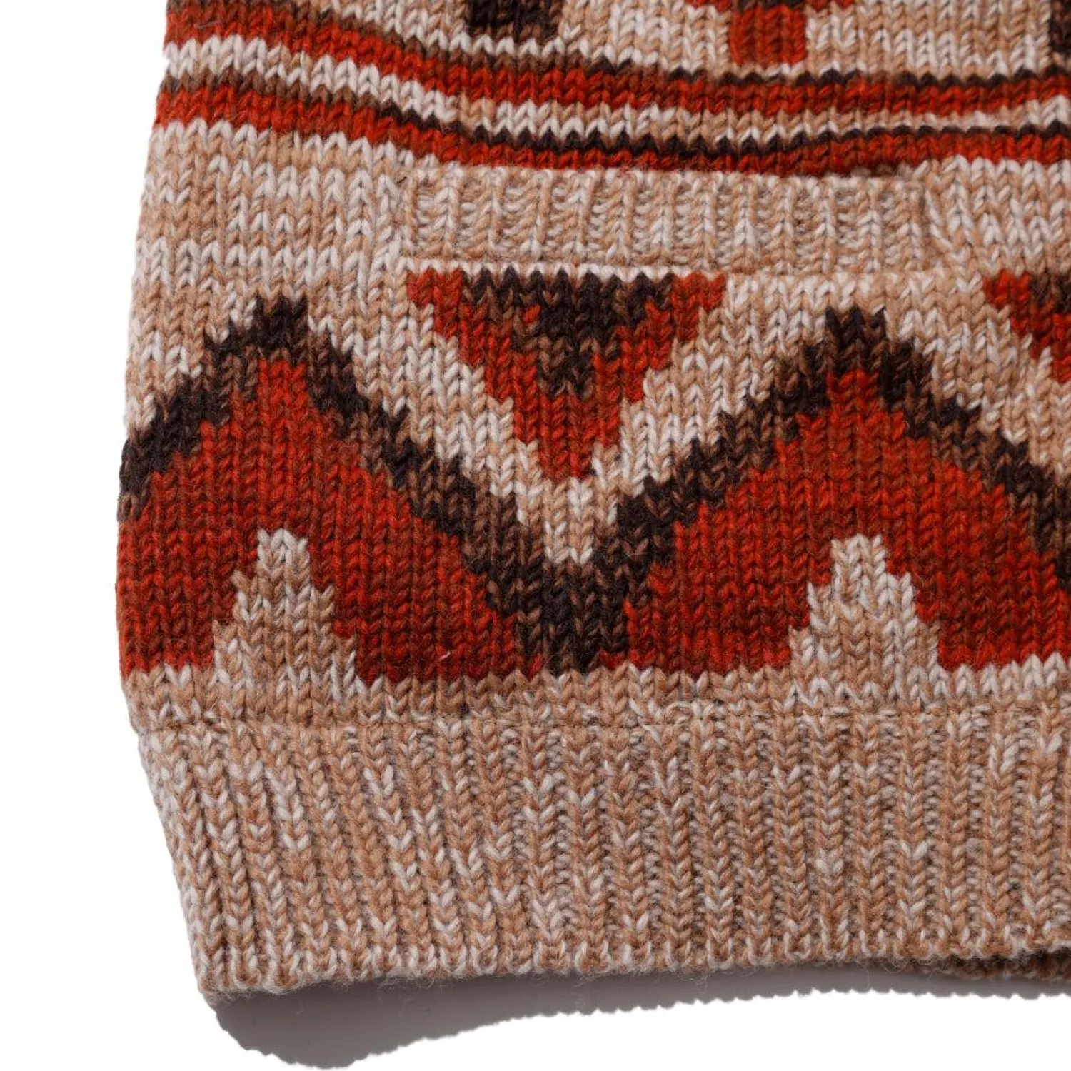 Pherrow's Knitwear<Hand Knitted Cardigan Beige