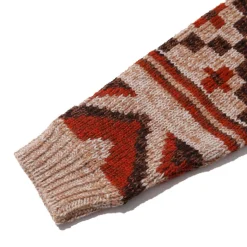 Pherrow's Knitwear<Hand Knitted Cardigan Beige