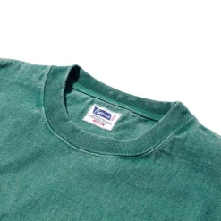 Pherrow's T-shirts & Undershirts<Heavyweight Pocket Tee Faded Green