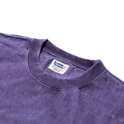 Pherrow's T-shirts & Undershirts<Heavyweight Pocket Tee Faded Purple