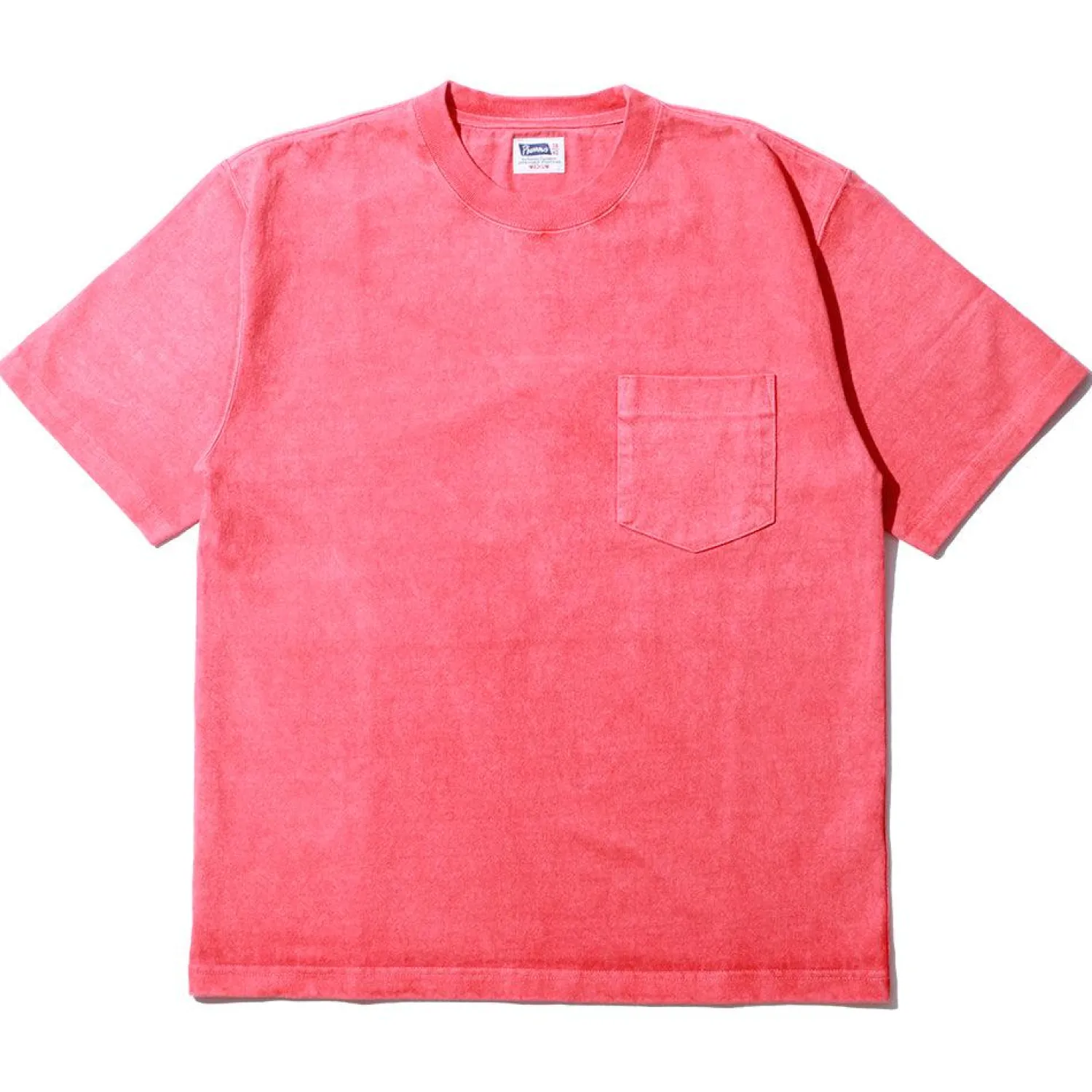 Pherrow's T-shirts & Undershirts<Heavyweight Pocket Tee Faded Red