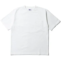 Pherrow's T-shirts & Undershirts<Heavyweight Pocket Tee White