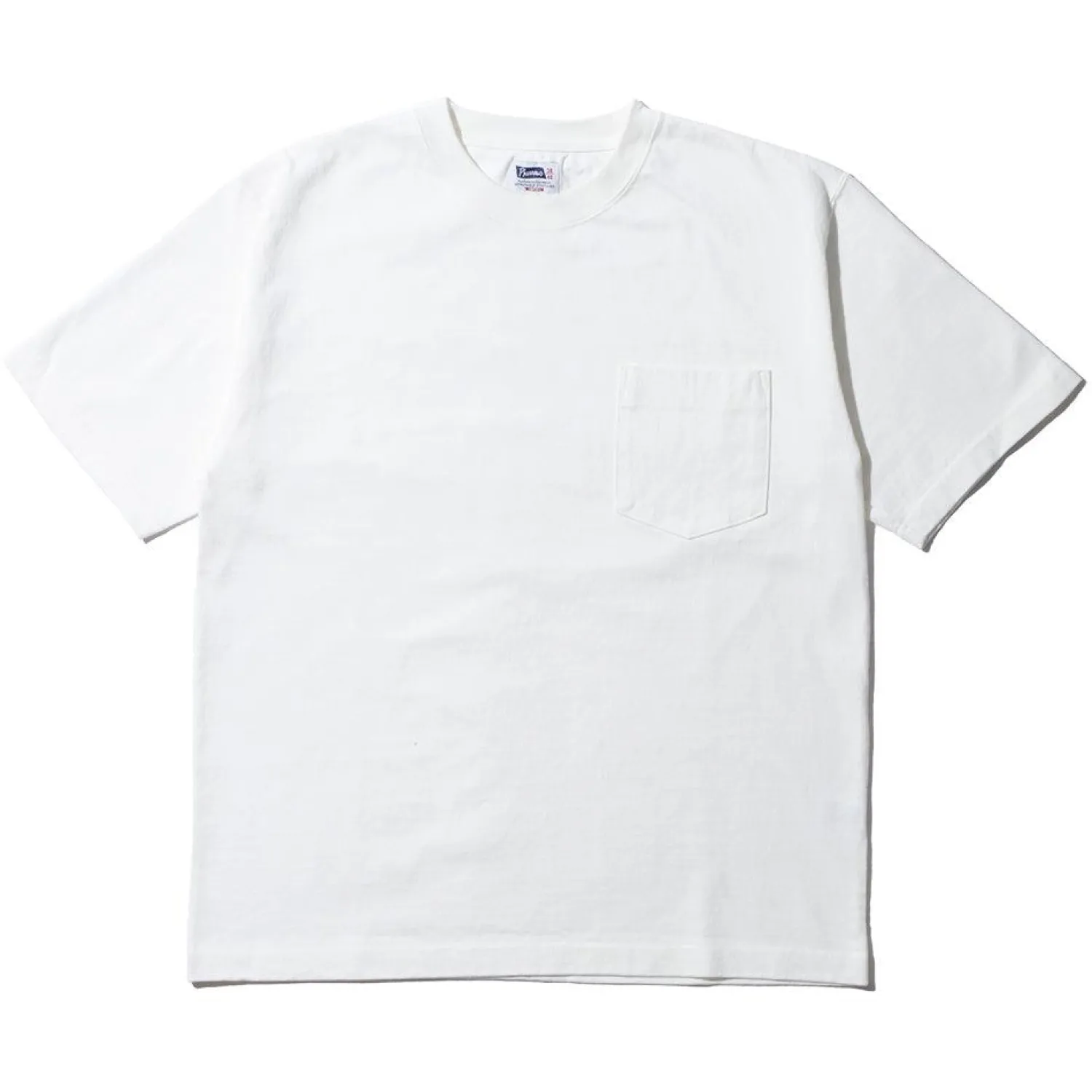 Pherrow's T-shirts & Undershirts<Heavyweight Pocket Tee White