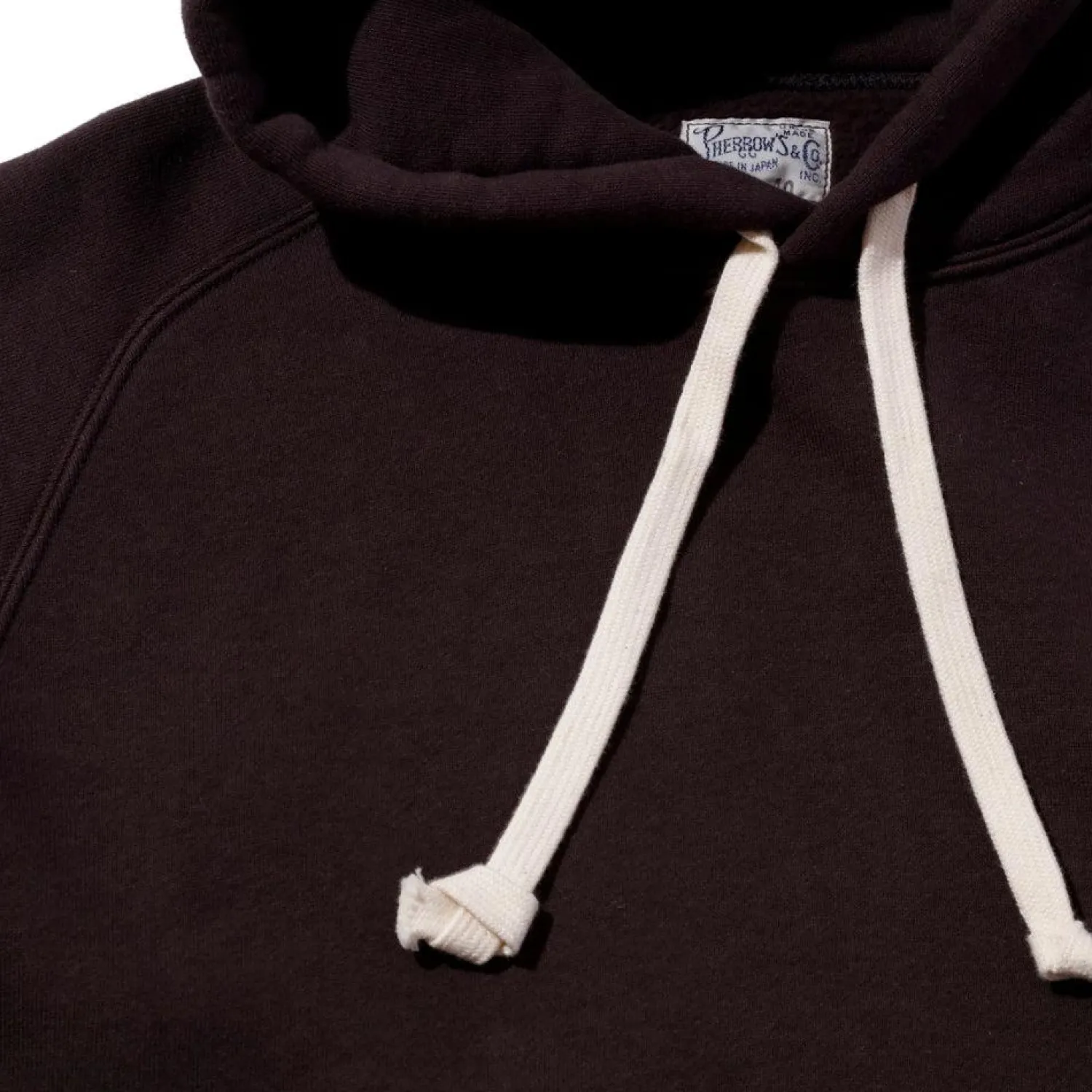 Pherrow's Sweatshirts & Hoodies<Loopwheel Hooded Sweatshirt Black