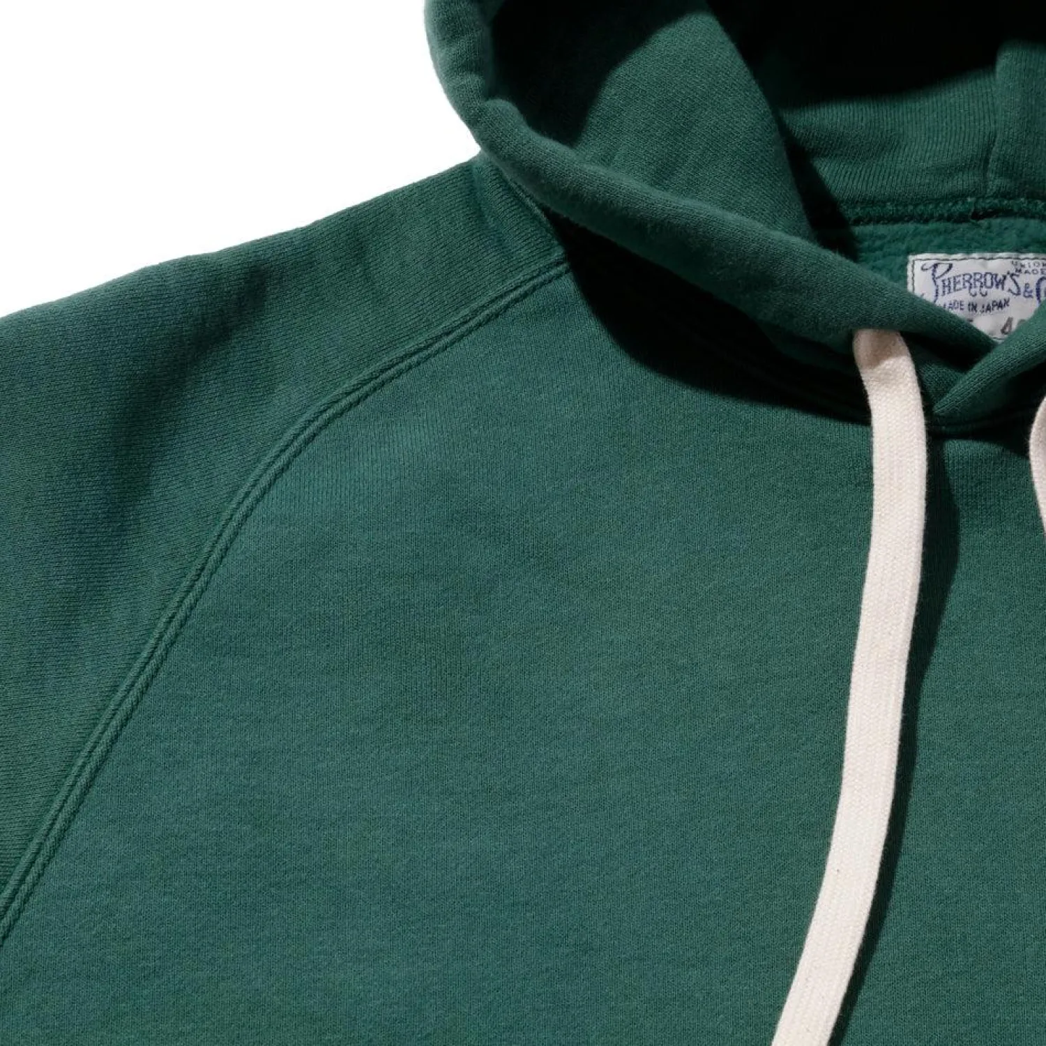 Pherrow's Sweatshirts & Hoodies<Loopwheel Hooded Sweatshirt Green
