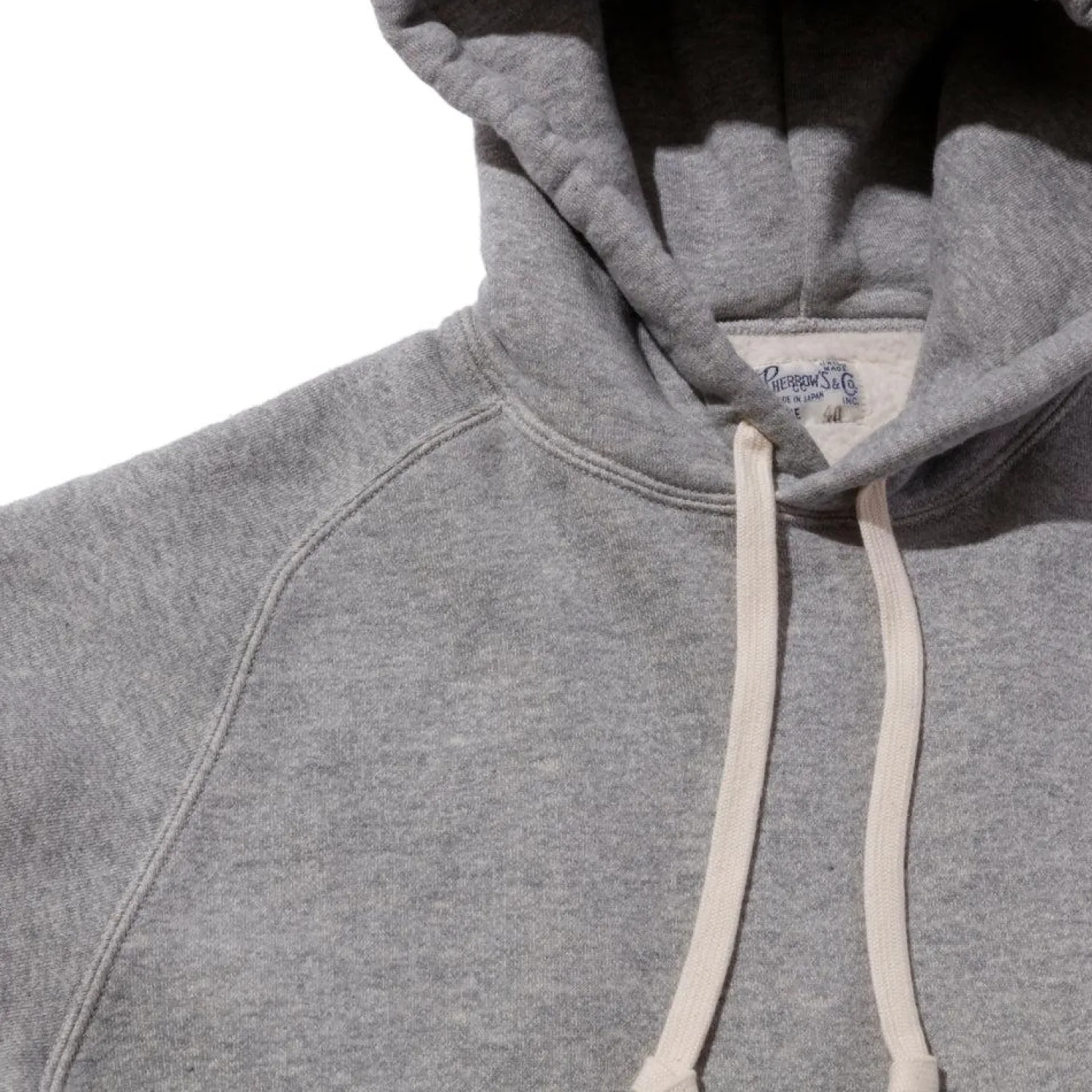 Pherrow's Sweatshirts & Hoodies<Loopwheel Hooded Sweatshirt Heather Grey