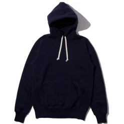 Pherrow's Sweatshirts & Hoodies<Loopwheel Hooded Sweatshirt Navy