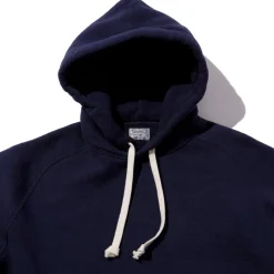Pherrow's Sweatshirts & Hoodies<Loopwheel Hooded Sweatshirt Navy