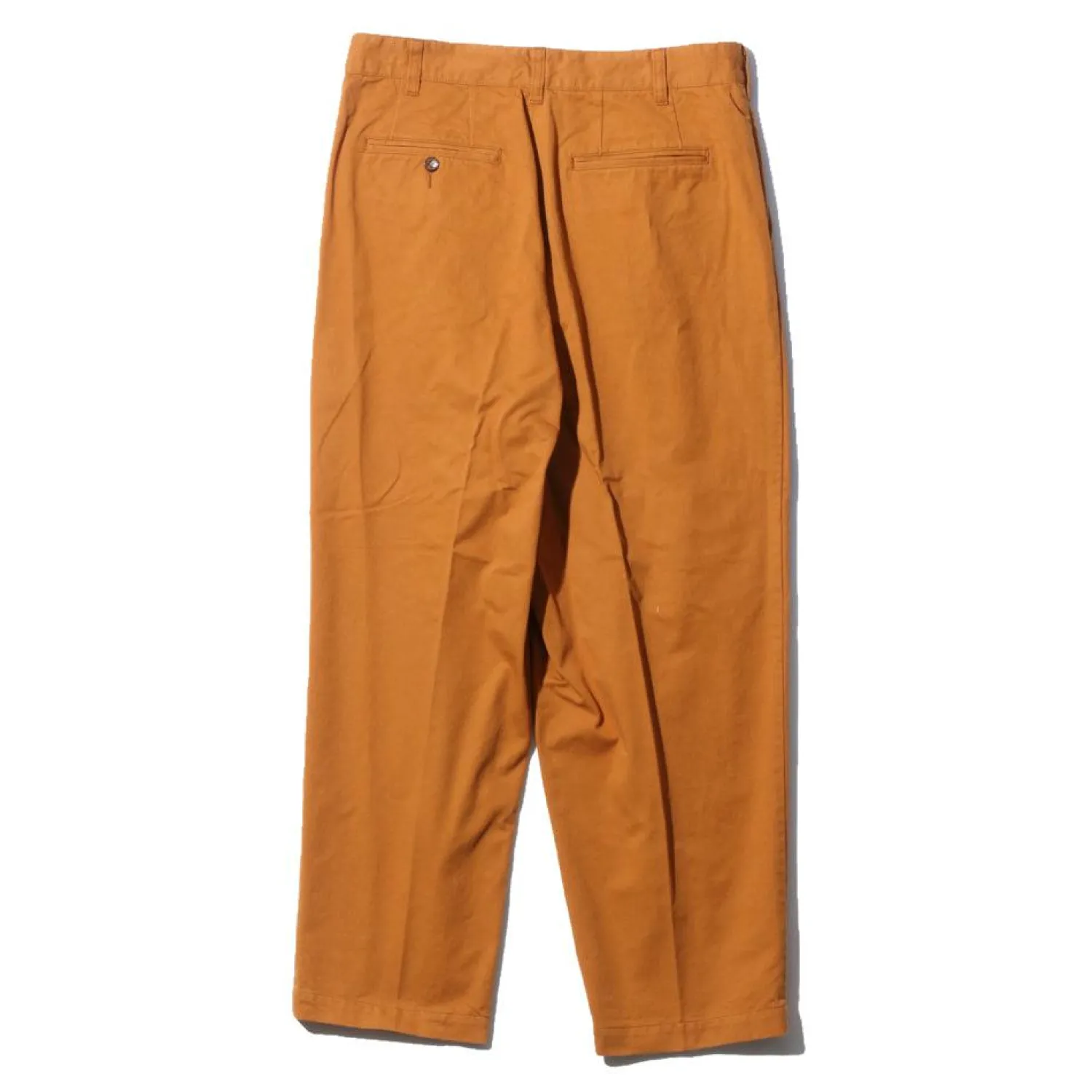Pherrow's Pants & Trousers|Chinos<PTTP1 Pleated Chino Brown