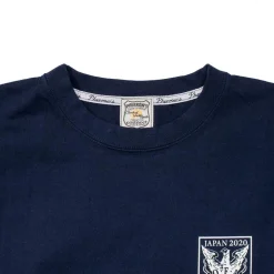 Pherrow's T-shirts & Undershirts<20S-PT9 Japan 2020 T-shirt Navy