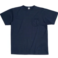 Pherrow's T-shirts & Undershirts<S/S Pocket T-shirt Navy