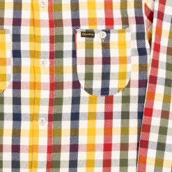 Pherrow's Shirts<24W-720 Flannel Work Shirt Multi