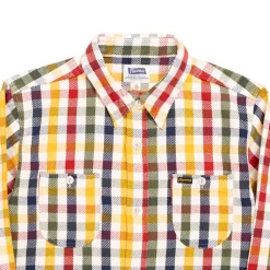 Pherrow's Shirts<24W-720 Flannel Work Shirt Multi