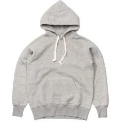 Pherrow's Sweatshirts & Hoodies<22W-P VSW-Parka Hooded Sweatshirt Heather Grey