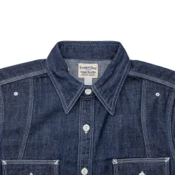 Pherrow's Shirts<770WS Chambray Shirt Denim