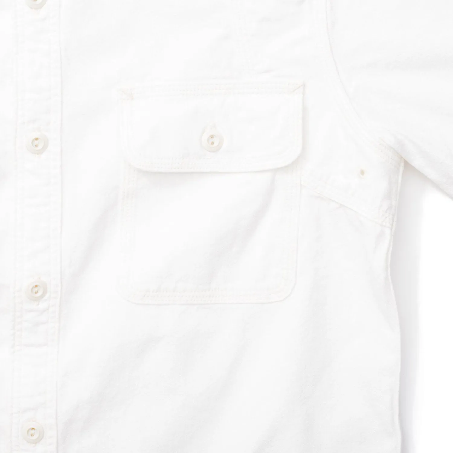 Pherrow's Shirts<770WS Chambray Shirt White