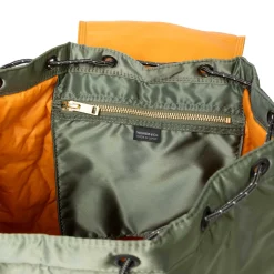 Porter Yoshida & Co Porter Yoshida & Co<Tanker Ruck Sack Sage Green