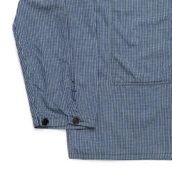 Post Overalls Shirts<Army Shirt Indigo Check