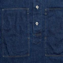 Post Overalls Shirts<Army Shirt Blue Denim