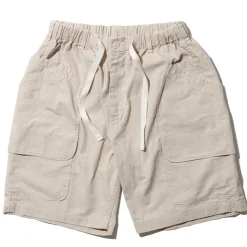 Post Overalls Shorts<E-Z Dee Shorts Natural