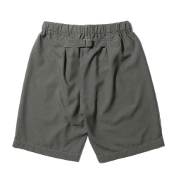 Post Overalls Shorts<E-Z Lax 4 Shorts Seersucker Olive