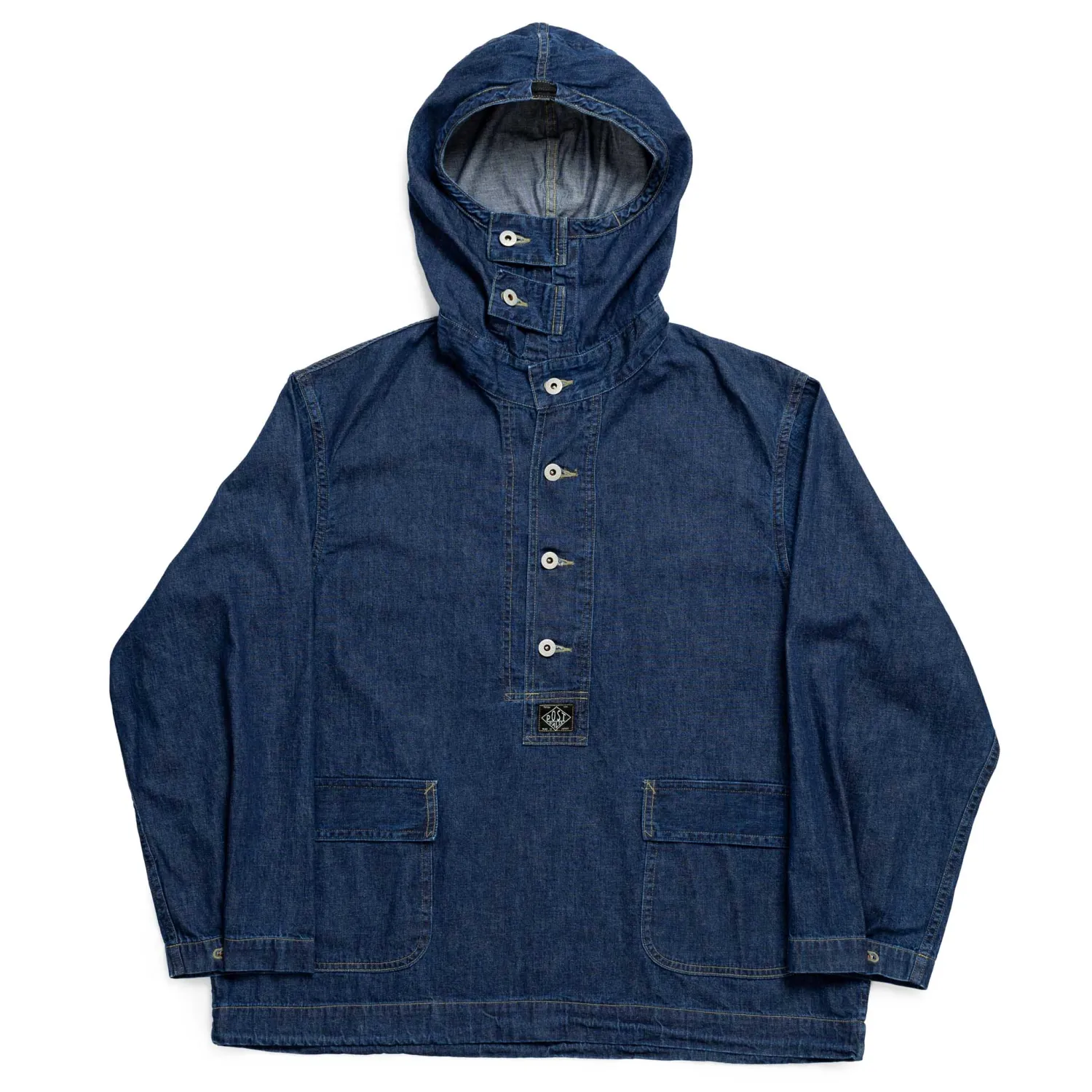 Post Overalls Jackets And Coats<Navy Parka Indigo