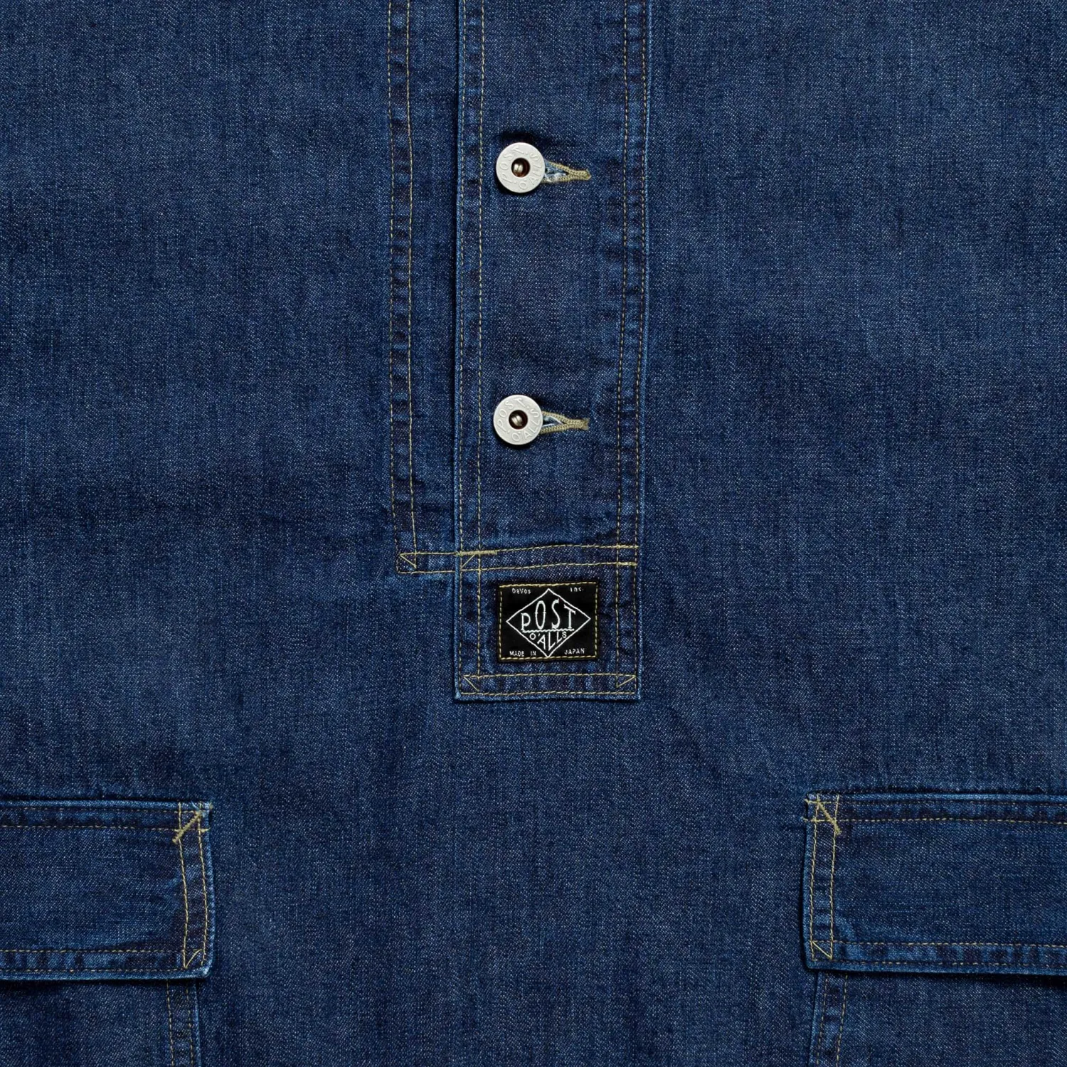 Post Overalls Jackets And Coats<Navy Parka Indigo