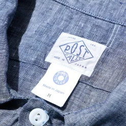 Post Overalls Shirts<Neutra 4 Linen Breeze S/S Shirt Chambray