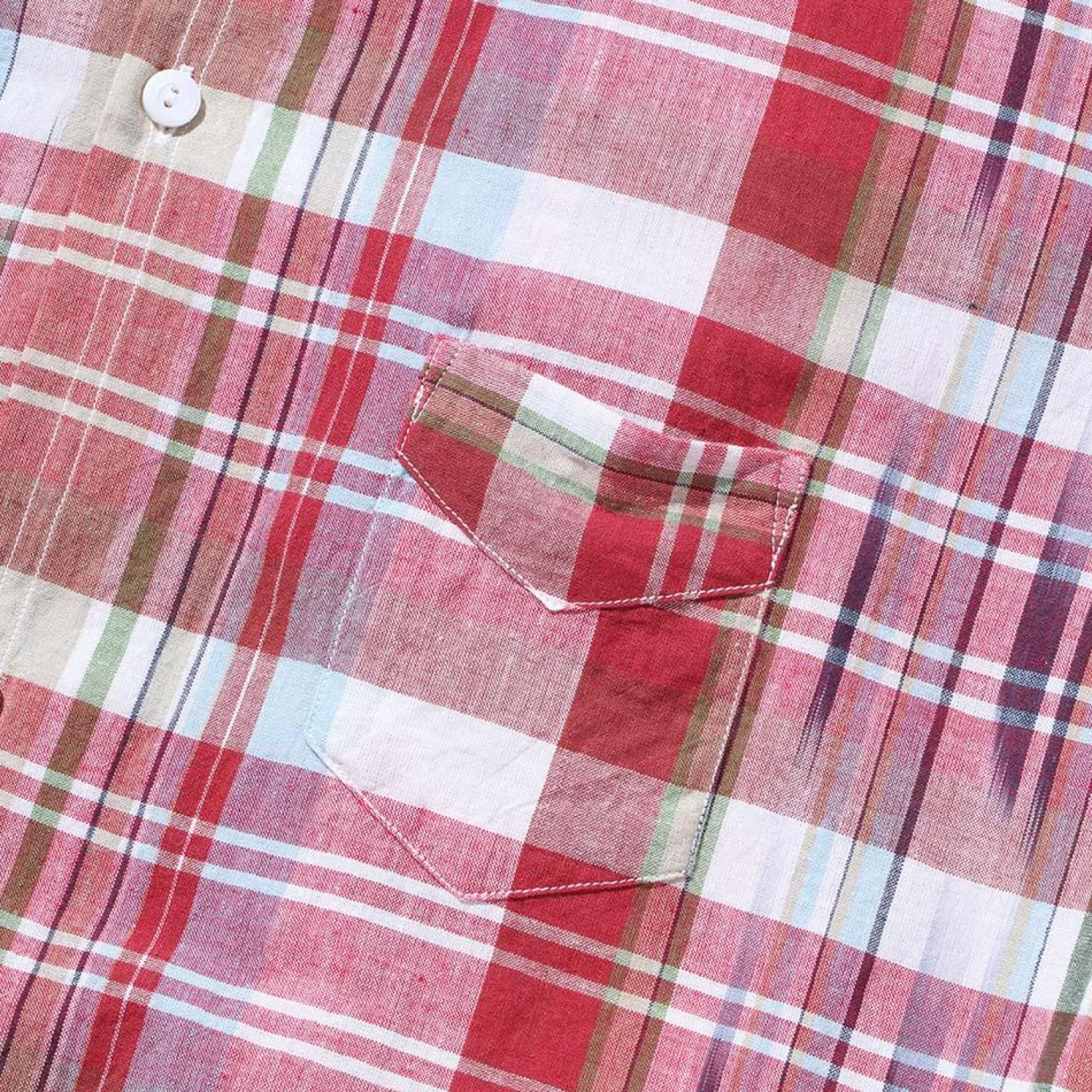 Post Overalls Shirts<Neutra 3 Madras Shirt Red