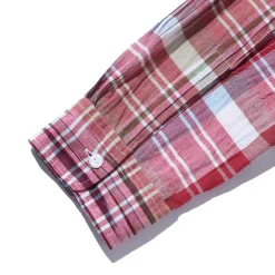 Post Overalls Shirts<Neutra 3 Madras Shirt Red